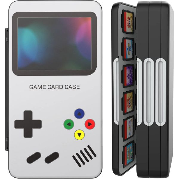 닌텐도스위치 게임 아케이드팩 키덜트 영문판 닌텐도 스위치 OLED용 하이잉 카드 케이스 72개의 슬롯과 24