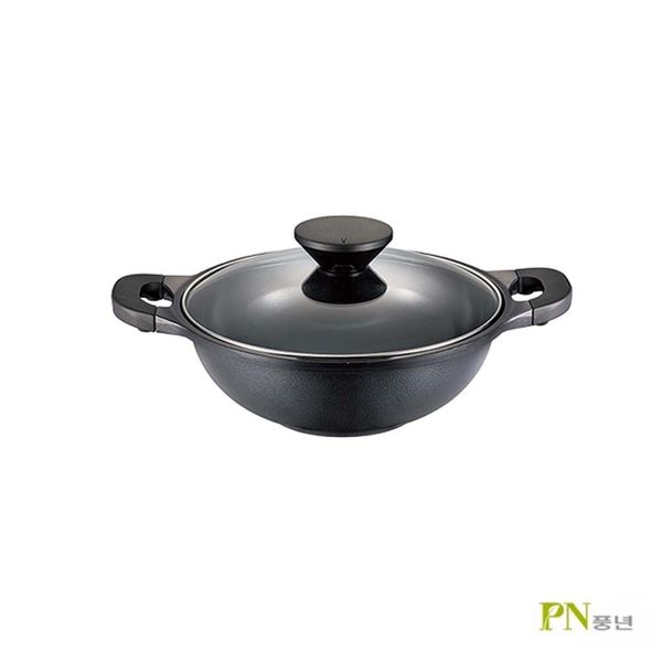 풍년 26cm OHZQXOOX 전골냄비 펄블랙주물IH PN풍년