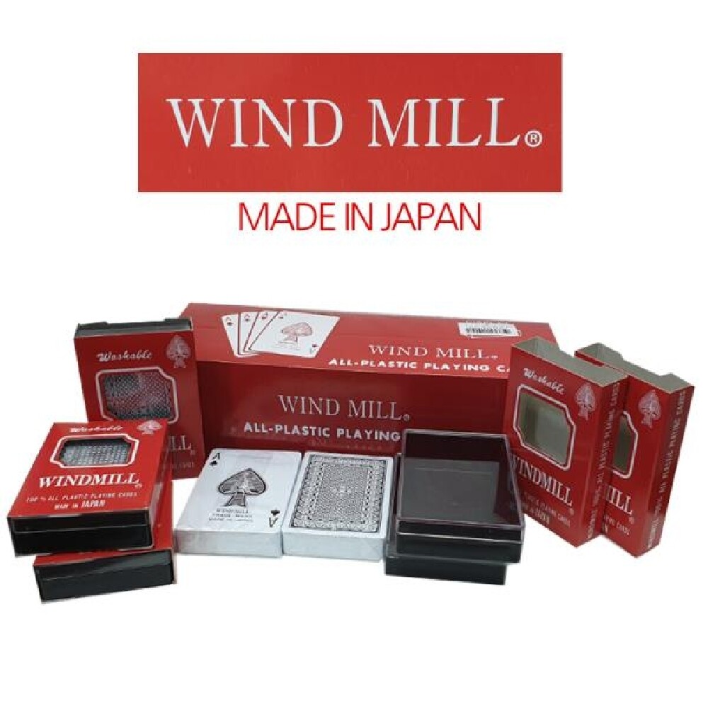 윈드밀014 일제 포커 트럼프카드 12벌/고급카드/게임도구/마술카드/명절카드게임/카드게임도구/카지노카드