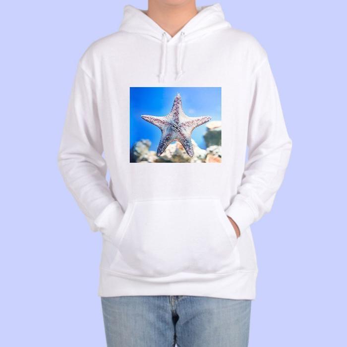 BZJL4SOZ_4C헤비후드티 전색상 불가사리 해양생물 그림