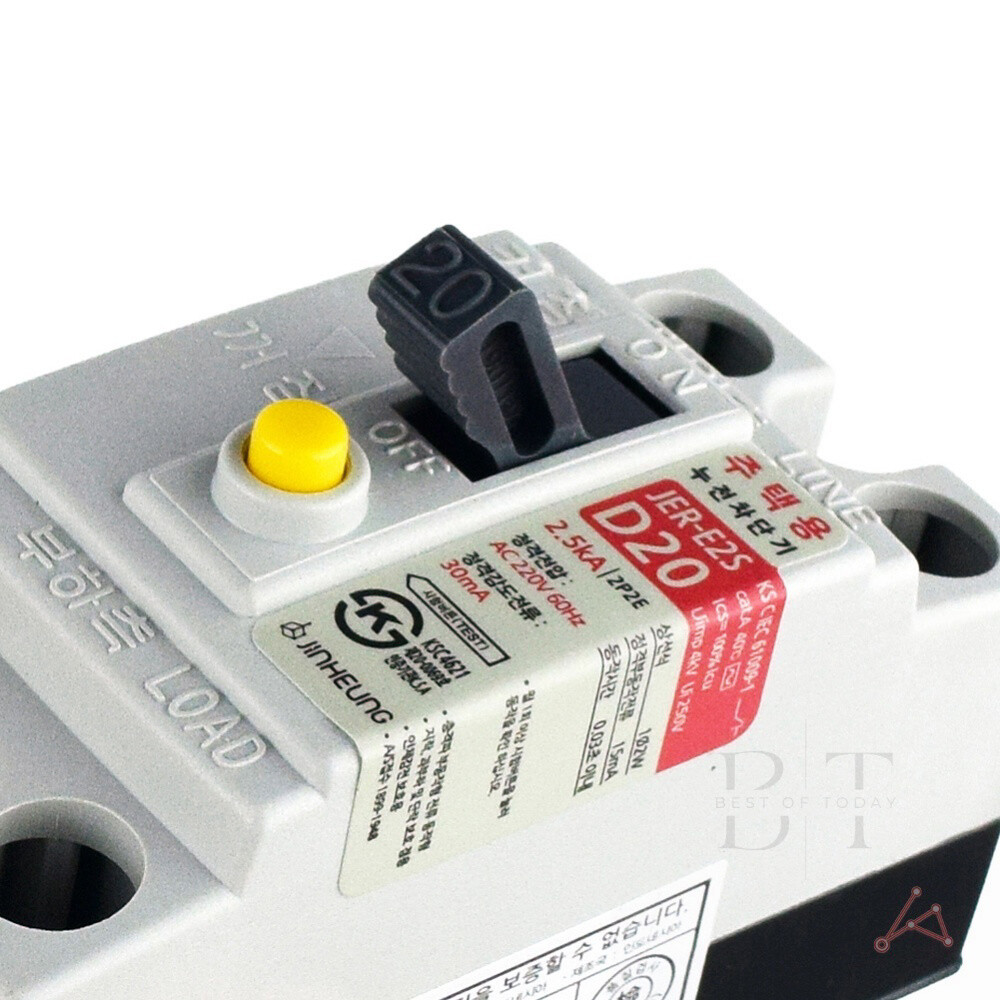 [오늘출발] Best Of Today 주택용 누전 차단기 소 D32 가정용누전차단기 오피스텔용전기차단기 누선차단기 오피스탤용