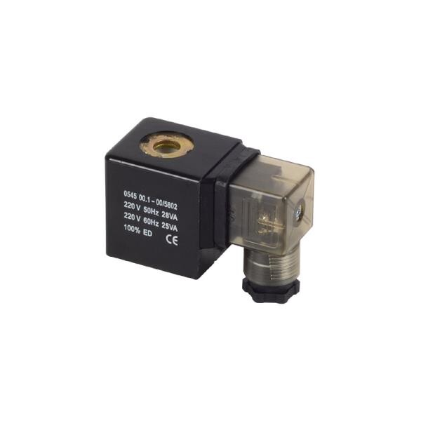 [오늘출발] [해외] 솔레노이드 밸브 코일 PU 시리즈 0545 모델 LED DIN43650A 커넥터 DC12V AC110V 또는 AC220V   2PCs/