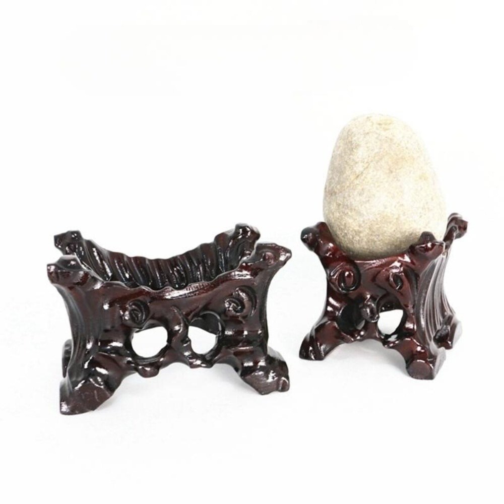 [오늘출발] 원형 사각 공예품 태산석 슬롯 연꽃 소품 타입 1 화분 가능 6X6X6CM 물고기