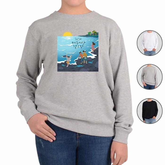 BZJL3OP4_4C맨투맨 제주도 한라산 귤 한라봉 JEJU7