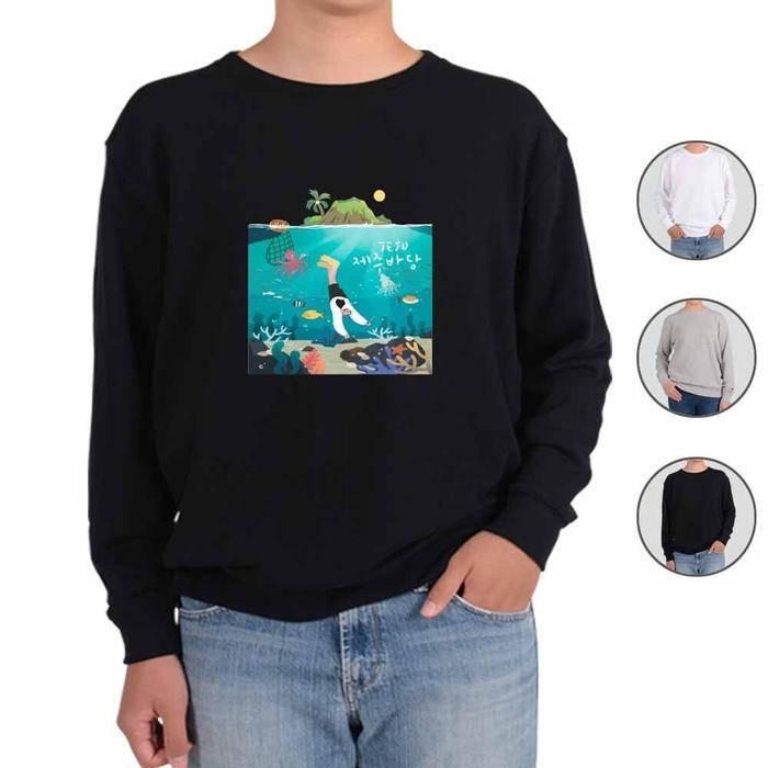 BZJL3OP5_4C맨투맨 제주도 한라산 귤 한라봉 JEJU8