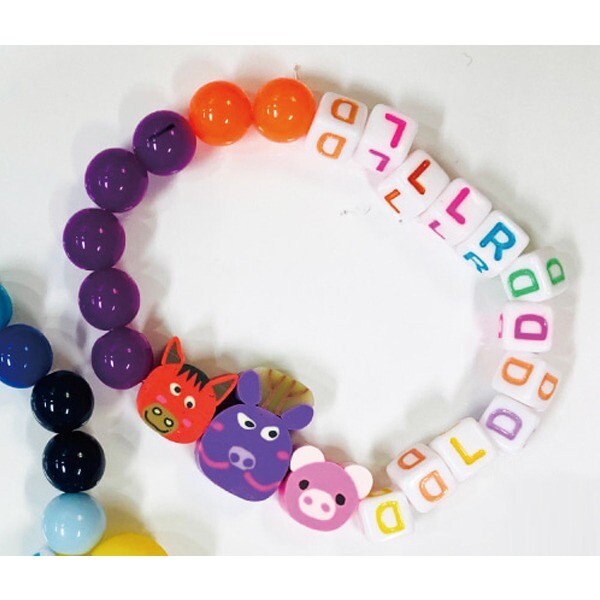 SW-압축팔찌 (데이터압축) (3인용)  /부호화 원리 알파벳 비즈 팔찌 만들기 방탈출게임