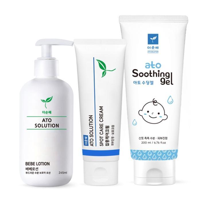 더순해아토솔루션 더순해 로션 크림수딩젤  태열관리 3종세트