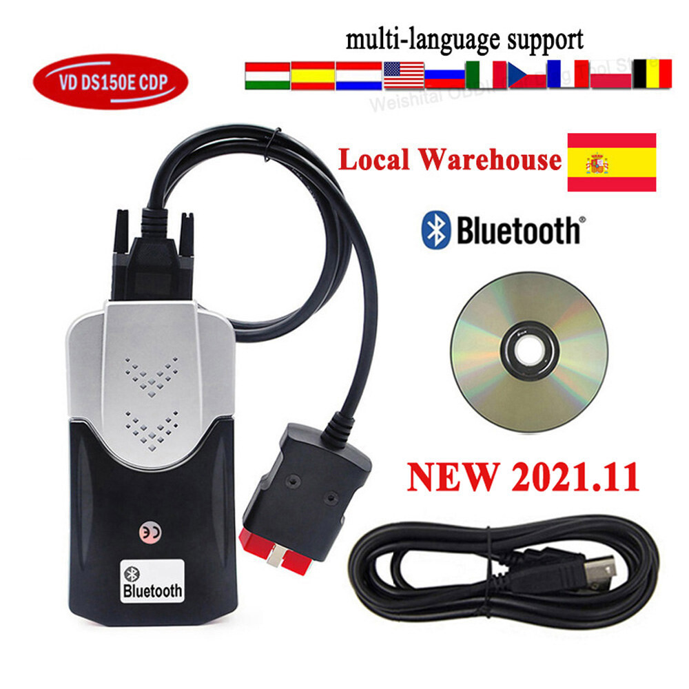 [오늘출발] 블루투스 ORPDC 0 자동차 11 스캐너 TNESF V3 진단 OBD2 PCB VD 트럭 VCI CDP 도구 DELPHIS DS150 KEYGEN