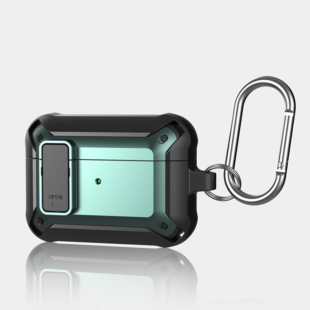 에어팟 3세대 케이스 컬러핏 분실방지 버클락 하드 케이스 테일즈