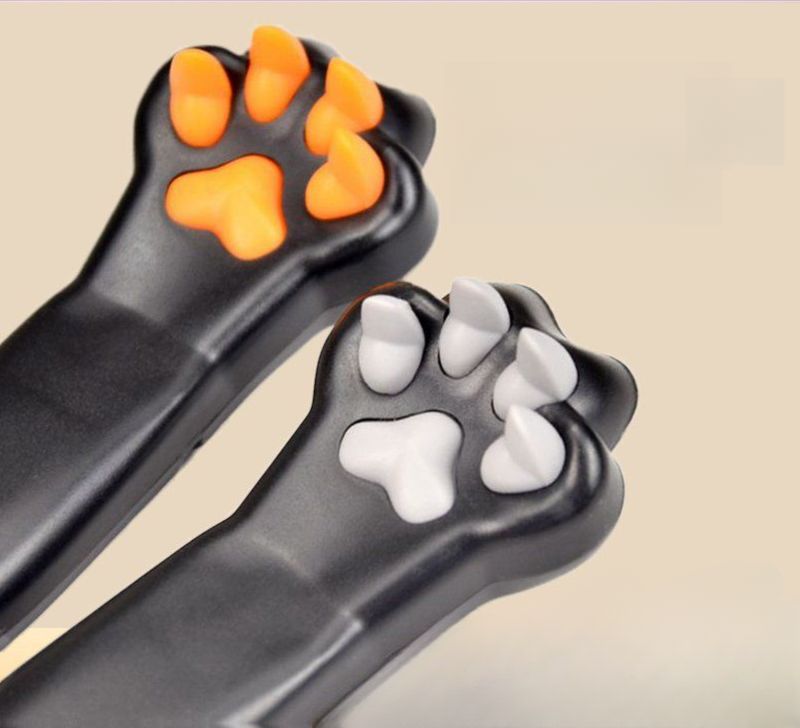 고양이손 등긁개 효자손 휴대용 접이식 길이조절 시원한 안마 마사지