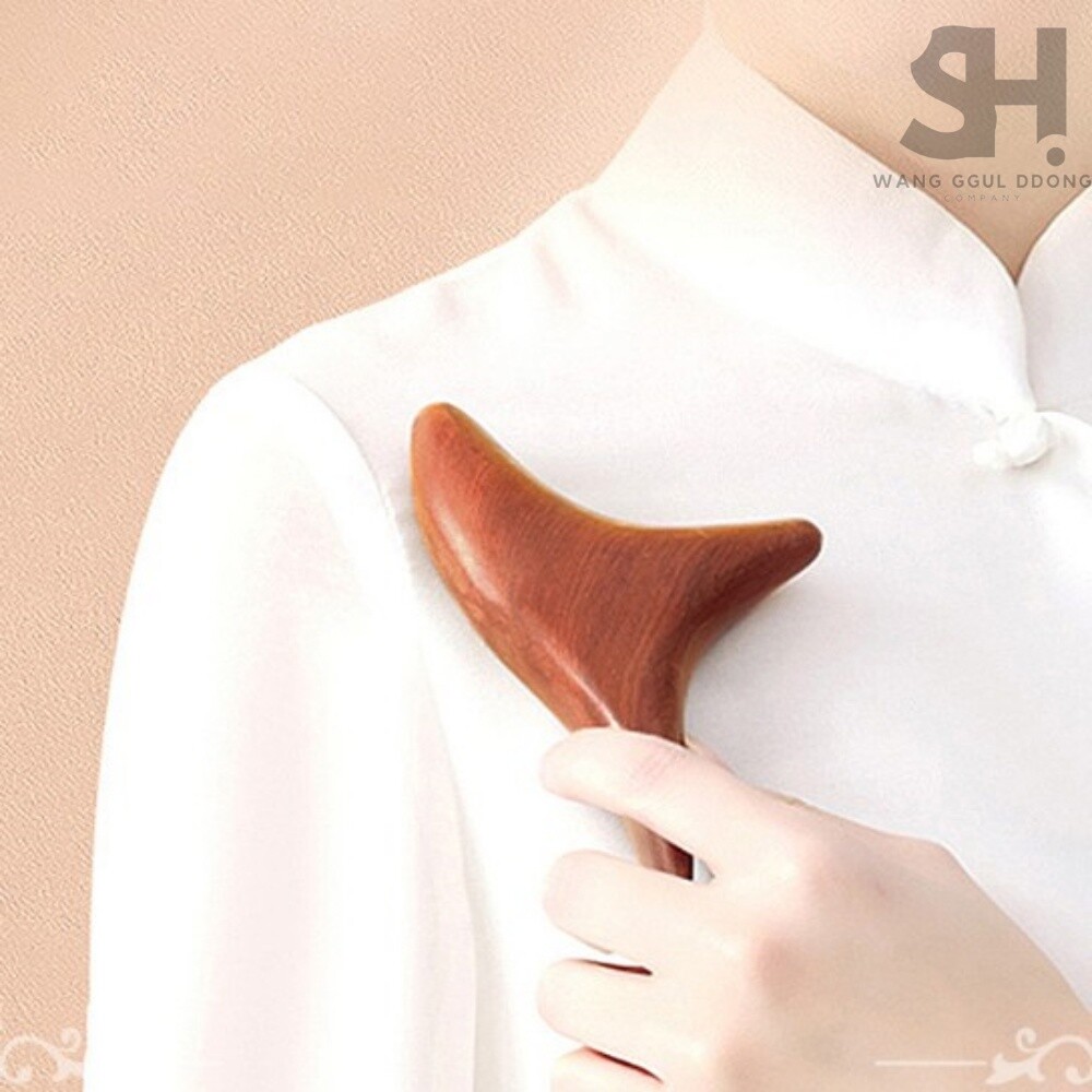 [오늘출발]왕꿀뚱이 꿀뚱 괄사 마사지기 얼굴마사지 종아리마사지 페이스괄사 얼굴괄사마사지기 괄사도구