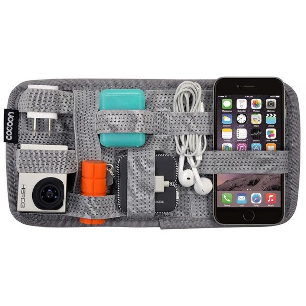 Cocoon CPG5GY GRID-IT® 액세서리 오거나이저 - 스몰 26cm x 13cm(10.25인치 5.1인치) (하이라이즈 그레