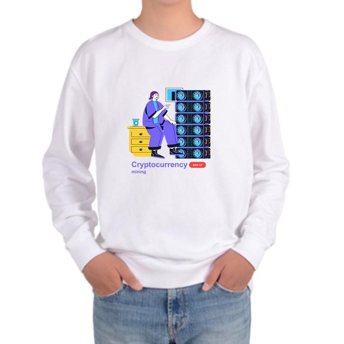 JHOR1506_51가상화폐 알트코인 암호 그림 맨투맨