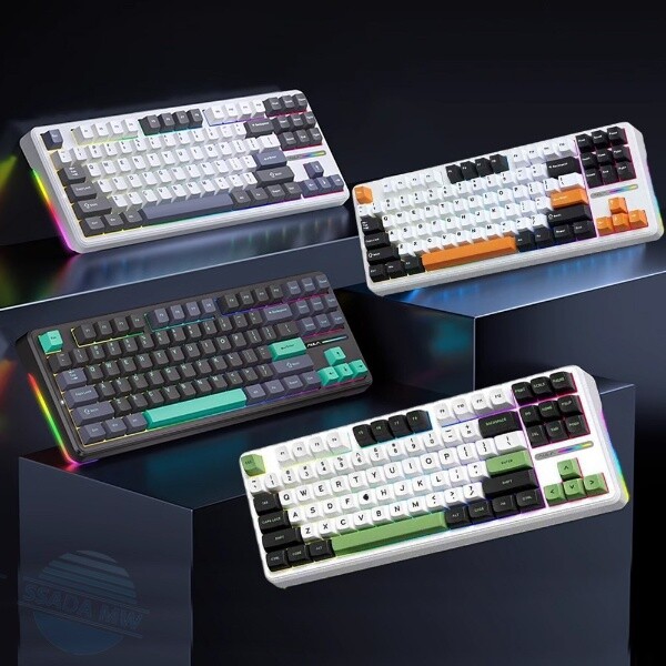 AULA F87 pro 키보드 독거미 타란튤라 게이밍 기계식 키보드