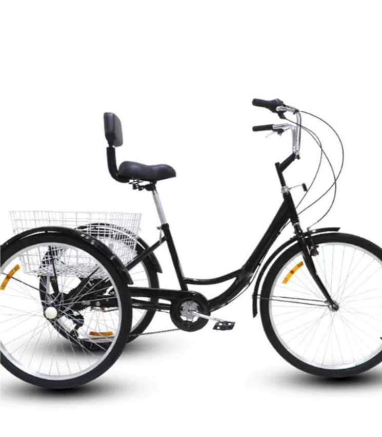 성인 세발 자전거 삼륜 바이크 페달 인력거 짐자전거 어르신 (당일100%출고/무료에어포장)