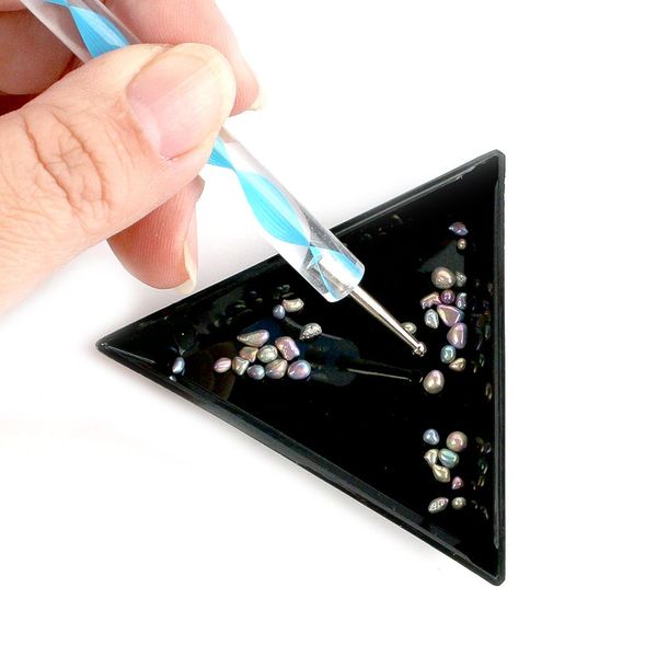 네일아트 큐빅 파츠 삼각 트레이(WFG8EUY)