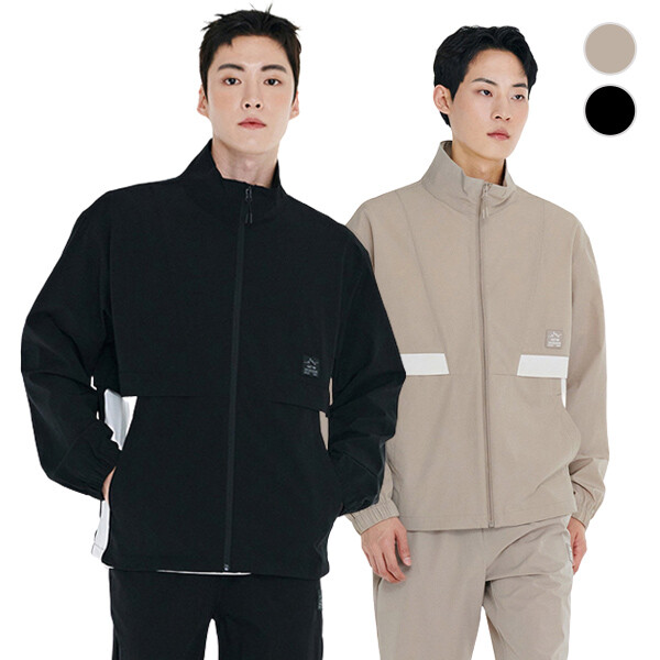 체이스컬트 (현대Hmall)(체이스컬트) 스트레치 COLOR 블럭 ZIP-UP/2Color