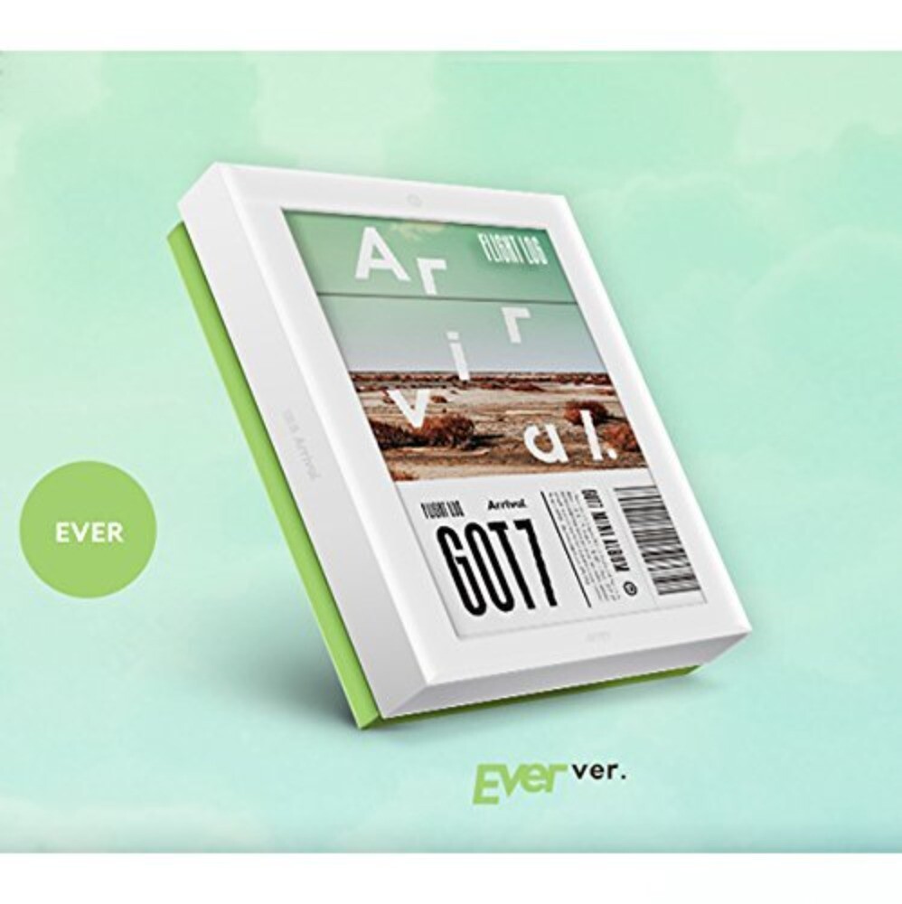 [오늘출발] [중고] 개봉미사용CD )갓세븐 (Got7) - Flight Log : Arriva(Ever Ver) 포카O