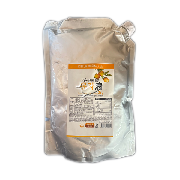 파낙스코리아 파낙스 고흥 유자청 2kg/ 2개