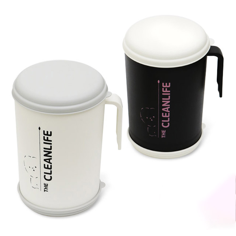 [오늘출발] 핸디컵 음식물 쓰레기통 1.2L 휴지통 씽크대 분리수거