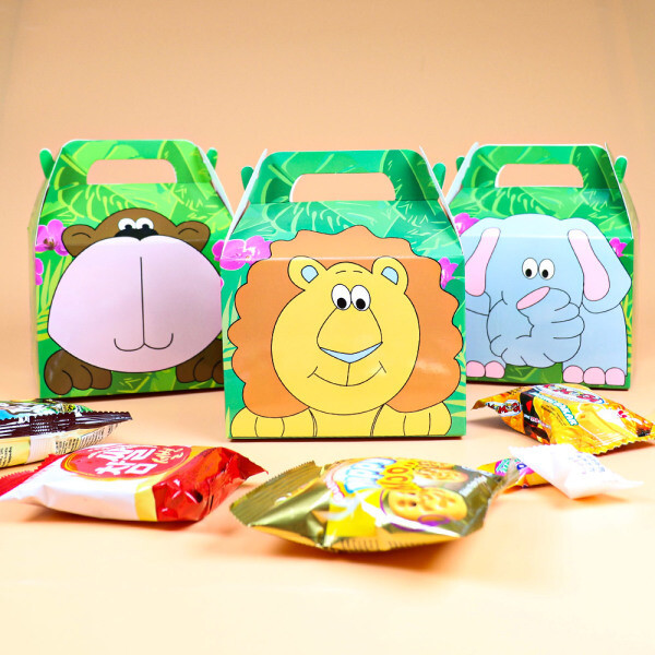 [오늘출발]어린이집 생일 답례품 유치원 과자 구디백 답례품 야생동물 실속 간식 (답례품 전문/무료라벨)