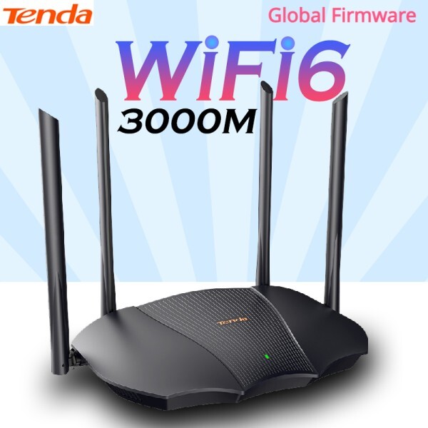 [오늘출발] Tenda 듀얼 밴드 기가비트 와이파이 6 라우터 홈 신호 증폭기  Roteador 5G  익스텐더 AX12 AX3000M