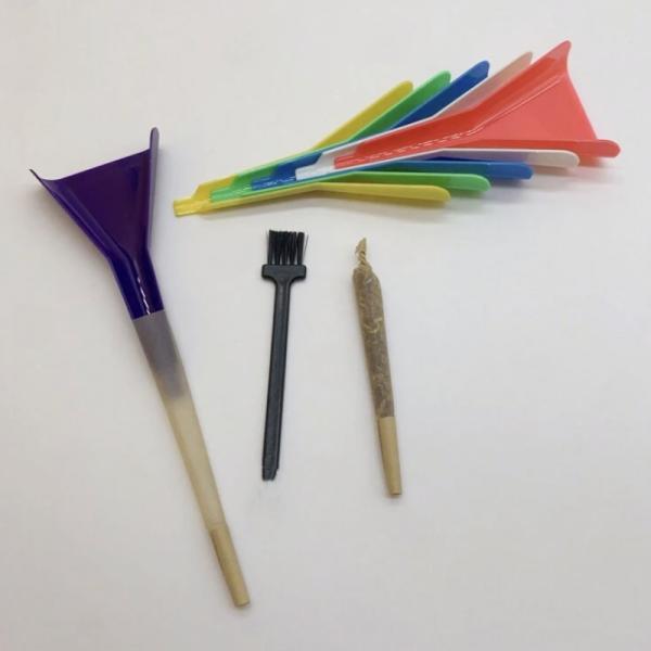 프리롤 콘 로더 깔때기 도구 1 청소 브러시 연마기 프레스 로드 개 포함