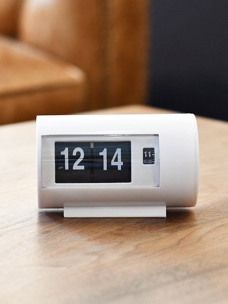 일본직배송 별주 파타파타 클락 펜코 책상 알람 탁상 트웸코 플립시계