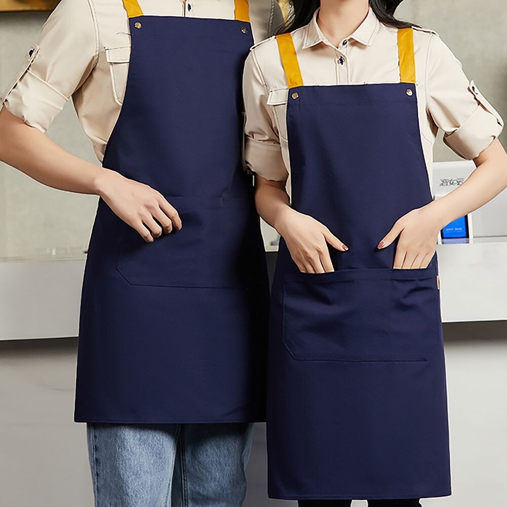 포켓 방수앞치마 바리스타 주방 공방 면앞치마 앞치마/미용실/업소용방수/서빙용/알바용/가정용