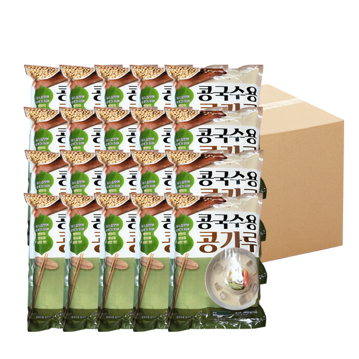 복만네식품 해가득 콩국수용 콩가루 850GX20개입(1박스)  업소용 가정용 간단 콩국수