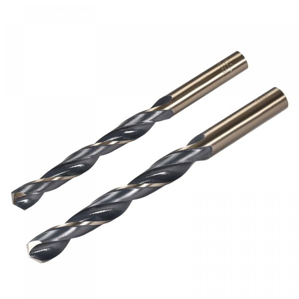 프리미엄 드릴 날 비트 공구 세트 uxcell 트위스트 10.5mm 12.5mm HSS(고속강) 4341 티타늄 질화물 코팅 직