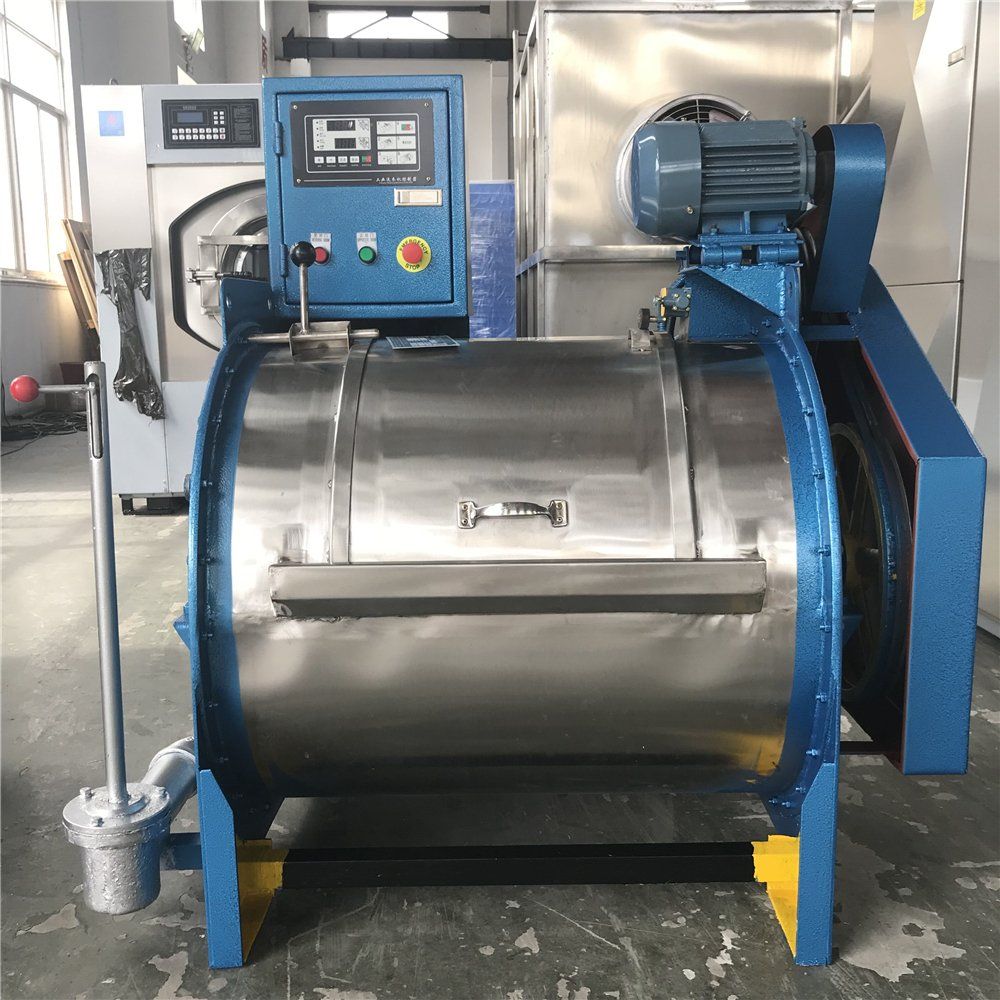 업소용 세탁기 빨래방 대형 수평형 호텔 공장 대용량 탈수 건조기 살균 매트 코인 의류 병 GX-20 20kg 용량