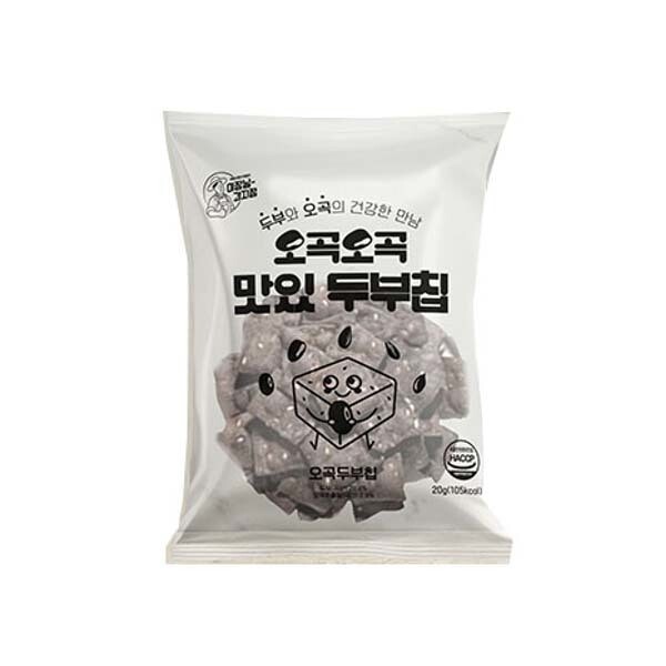 담양한과 이장님 과자점 오곡두부칩 20g 40개 /무료배송