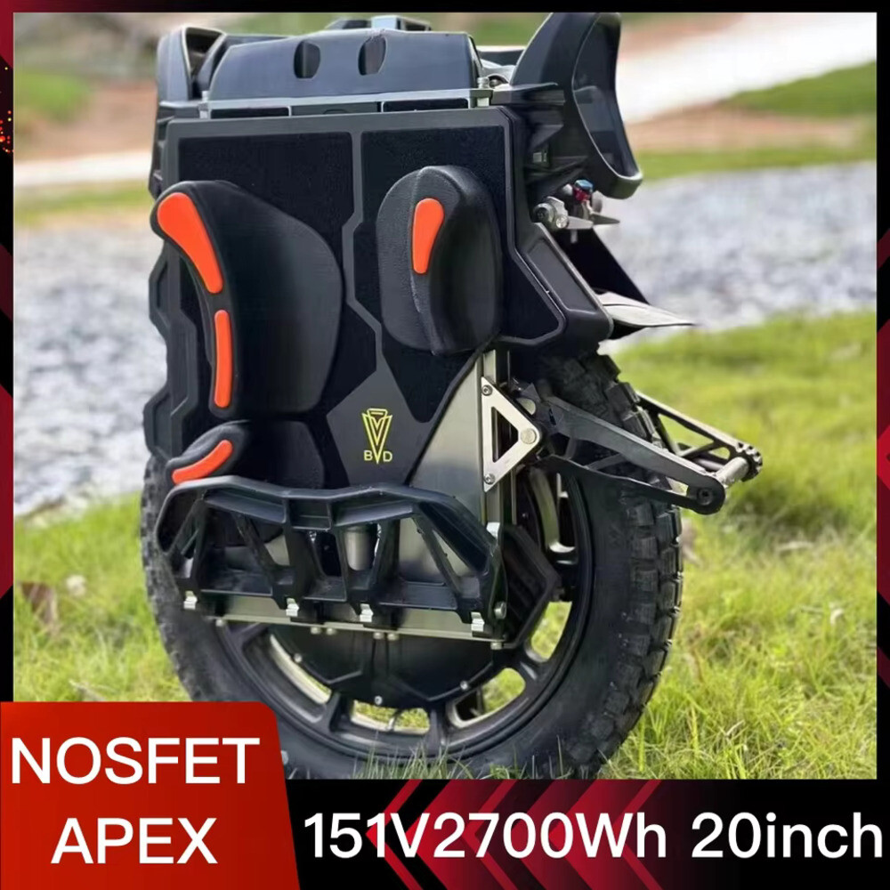 외발전동휠 대리기사 왕발통 최신형 출퇴근 초고속 충전 NOSFET APEX 전기 외바퀴 자전거 151.2V 2700Wh 50