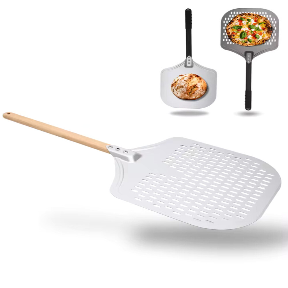 베이킹스톤 오븐 피자 돌판 석판 홈베이킹 빵판 도구 오븐용 화덕 슬레이트 가정용 제빵 껍질 터닝 패들 숏