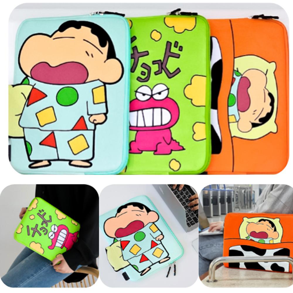 짱구는 못말려 아이패드 노트북 파우치 11 13 15 인치  타블렛 소프트보아