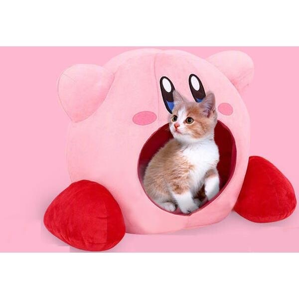 인형쿠션/별의커비 책상 낮잠베개 고양이집 강아지집