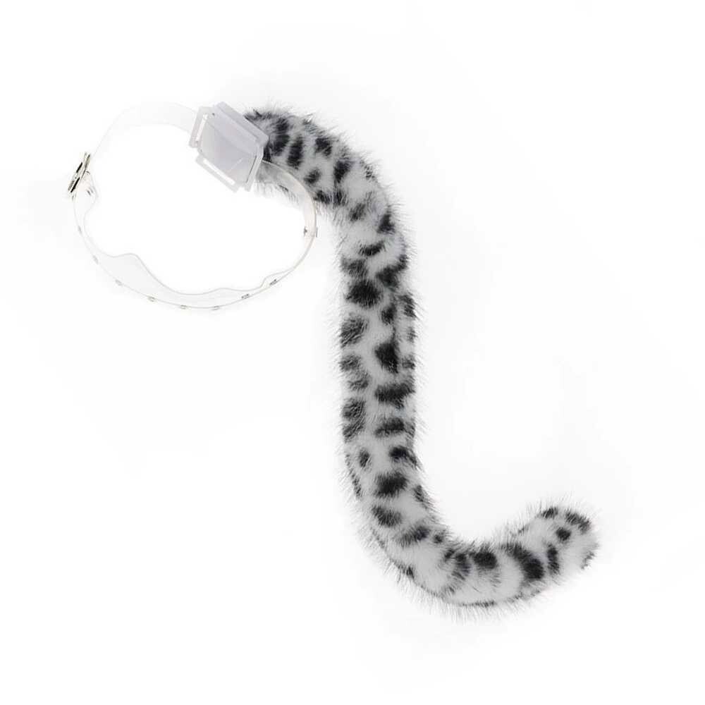 [오늘출발] 커넷 꼬리 리모콘 핑크 크림색 소품 코스프레 전동 여우꼬리 움직이는 꼬리흰색 코스프레의상 블랙