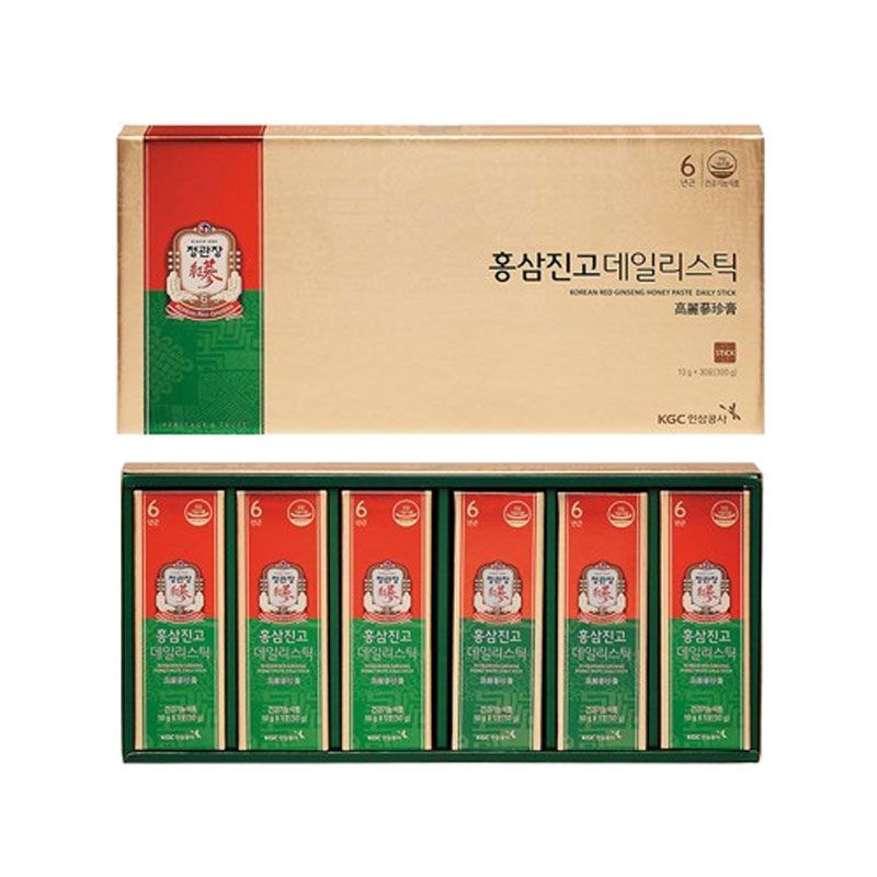 정관장 정관장 홍삼진고 데일리스틱 2박스(총 60포)