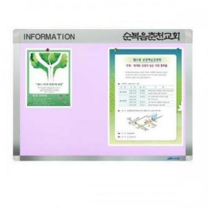 ME970P08_52CK자석 핑크 로고게시판 CBA-6090 60X90cm