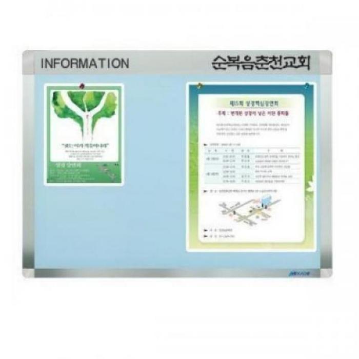 ME970P70_52CK자석 블루 로고게시판 CBA-6090 60X90cm