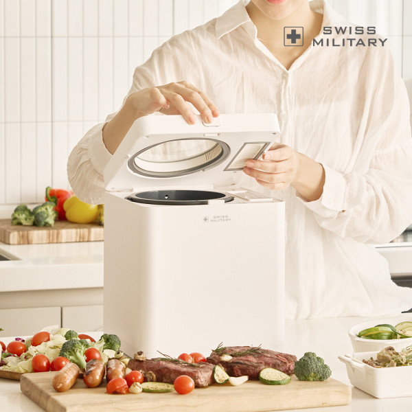 [오늘출발] 스위스밀리터리 스위스밀리터리 슬림 핏 큐브 음식물 처리기 NBA-FP1000C