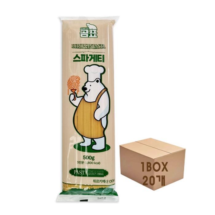 MENO7OP5_52EK(영동)곰표 스파게티 x 스파게티500g 20개