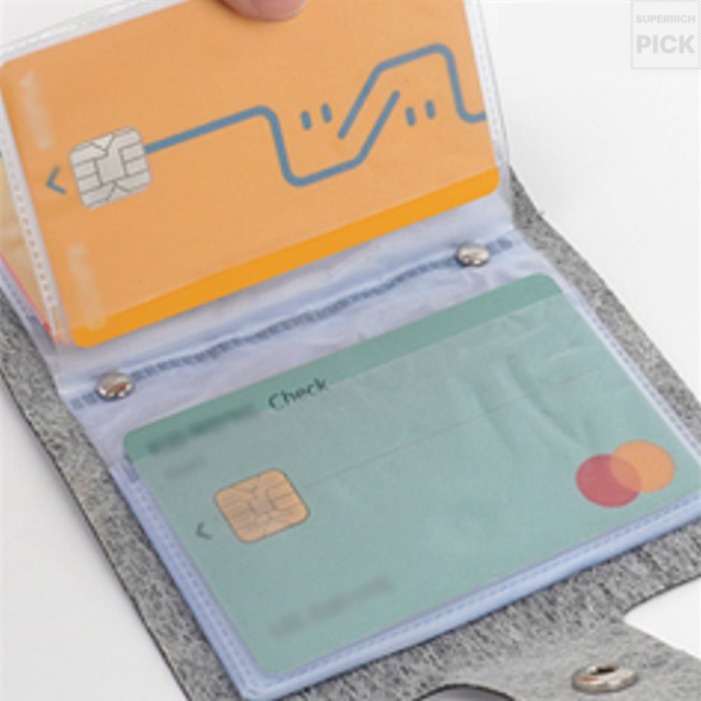 [오늘출발]슈퍼리치디자인 카드 지갑 카드홀더 남자카드지갑 카드슬롯 카드수납