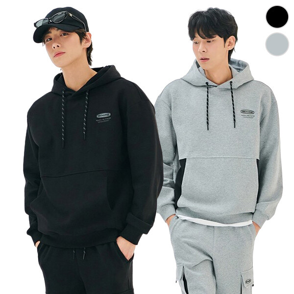 체이스컬트 (현대Hmall)체이스컬트 컬러 block 후드 T-SHIRT/2Color