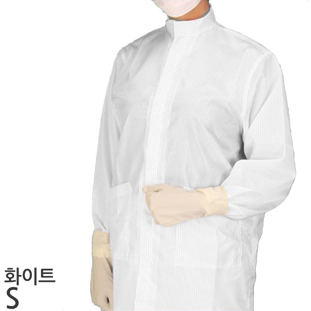 반도체방진복 차이나카라 앞지퍼 제전가운 위생복 보급복 제약공장 축산업