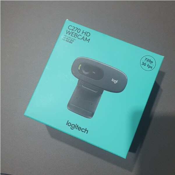 [오늘출발] 로지텍 로지텍(정품) HD WebCam C270 화상카메라 (밀알)