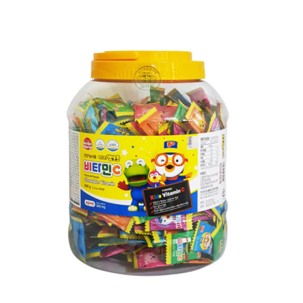 [오늘출발] 베베모린 뽀로로 비타민C 약국 어린이 캔디 300정