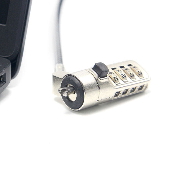 [오늘출발] 무료 노블 슬롯용 노트북 잠금장치 Noble Wedge slot 전용 비밀번호형 도난방지 케이블 노트킹