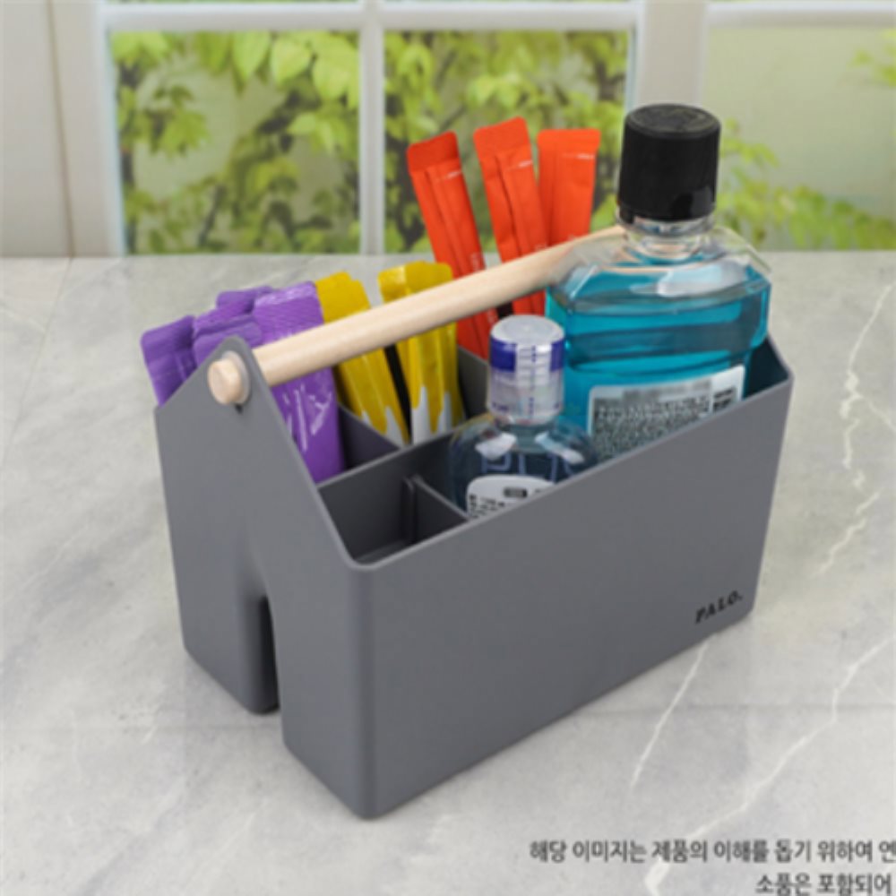 [오늘출발] 헬씨고래 커피믹스 보관함 컴팩트 주방 수납함 탕비실 책상위